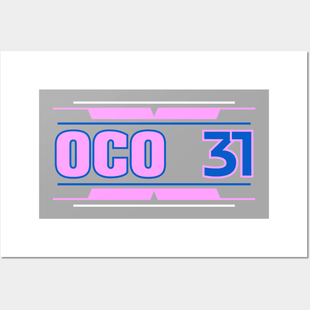 #31 OCO Logo Wall Art by Lifeline/BoneheadZ Apparel